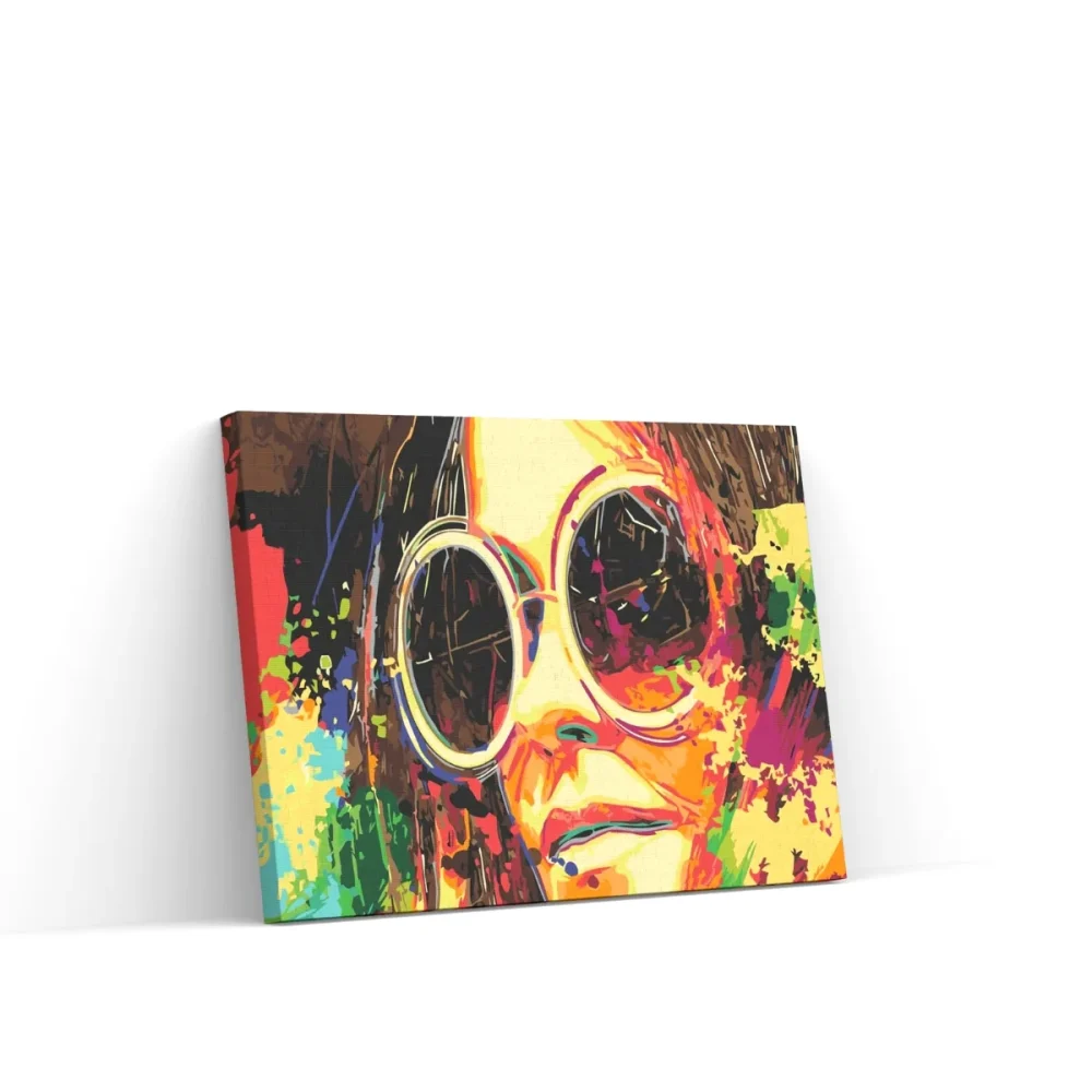 Pintar por números Gafas de sol de colores