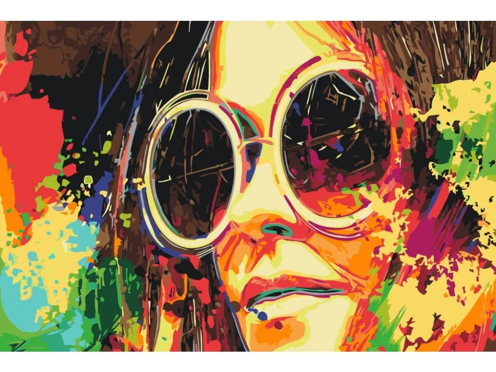 Pintar por números Gafas de sol de colores – foto 2