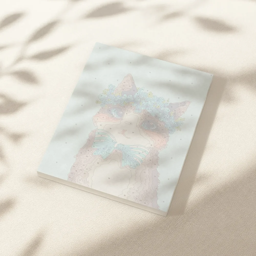 Pintar por Números - Gatito adorable
