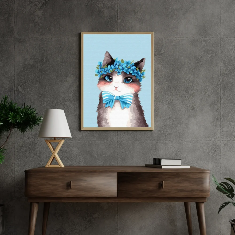 Pintar por números Gatito adorable – foto 4