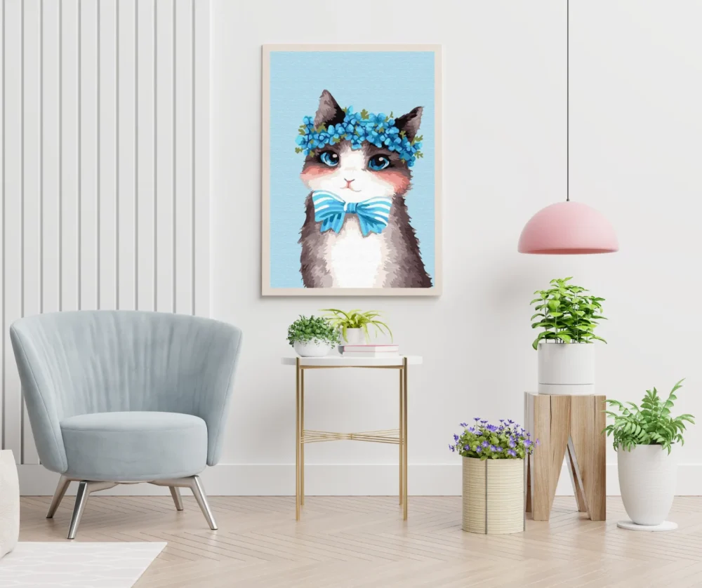 Pintar por números Gatito adorable – foto 5