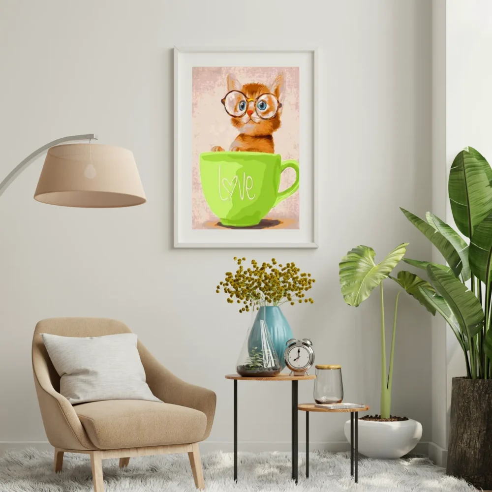 Pintar por números Gatito pop-up – foto 3