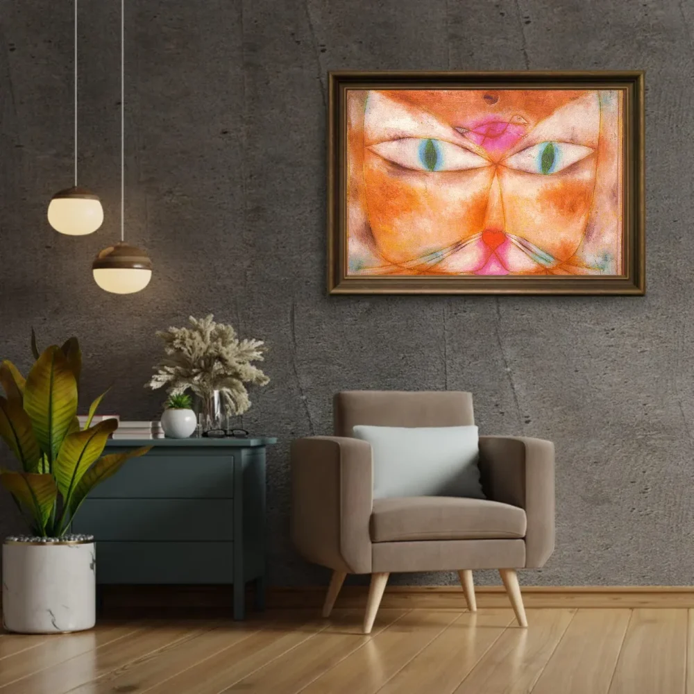 Pintar por números Gato y pájaro - Paul Klee – foto 2