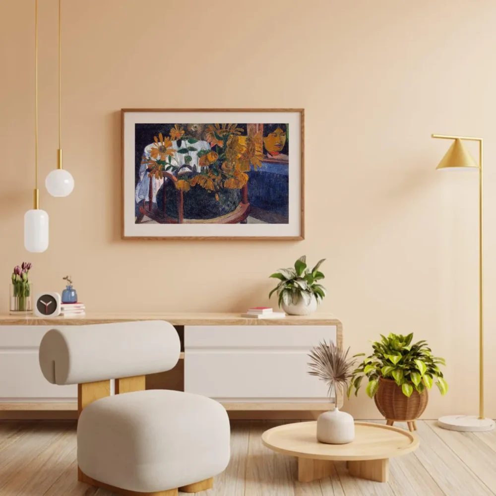 Pintar por números Girasoles - Paul Gauguin – foto 3