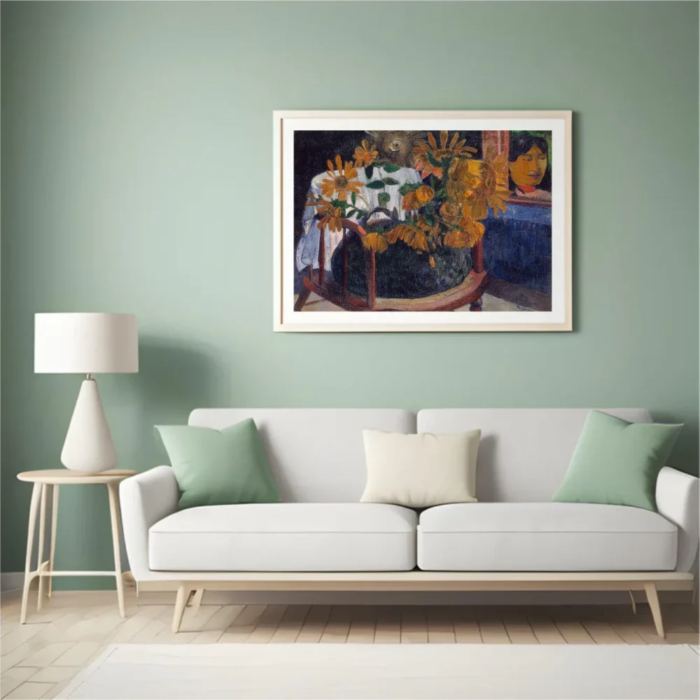Pintar por números Girasoles - Paul Gauguin – foto 4