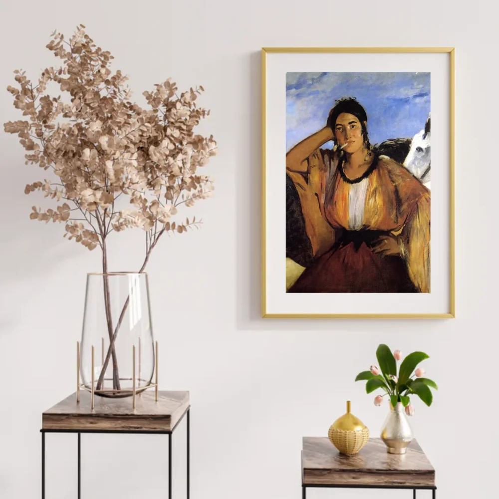 Pintar por números Gitana con cigarrillo – foto 2