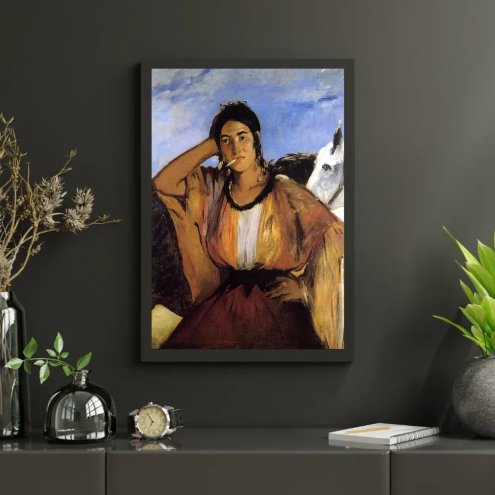 Pintar por números Gitana con cigarrillo – foto 3