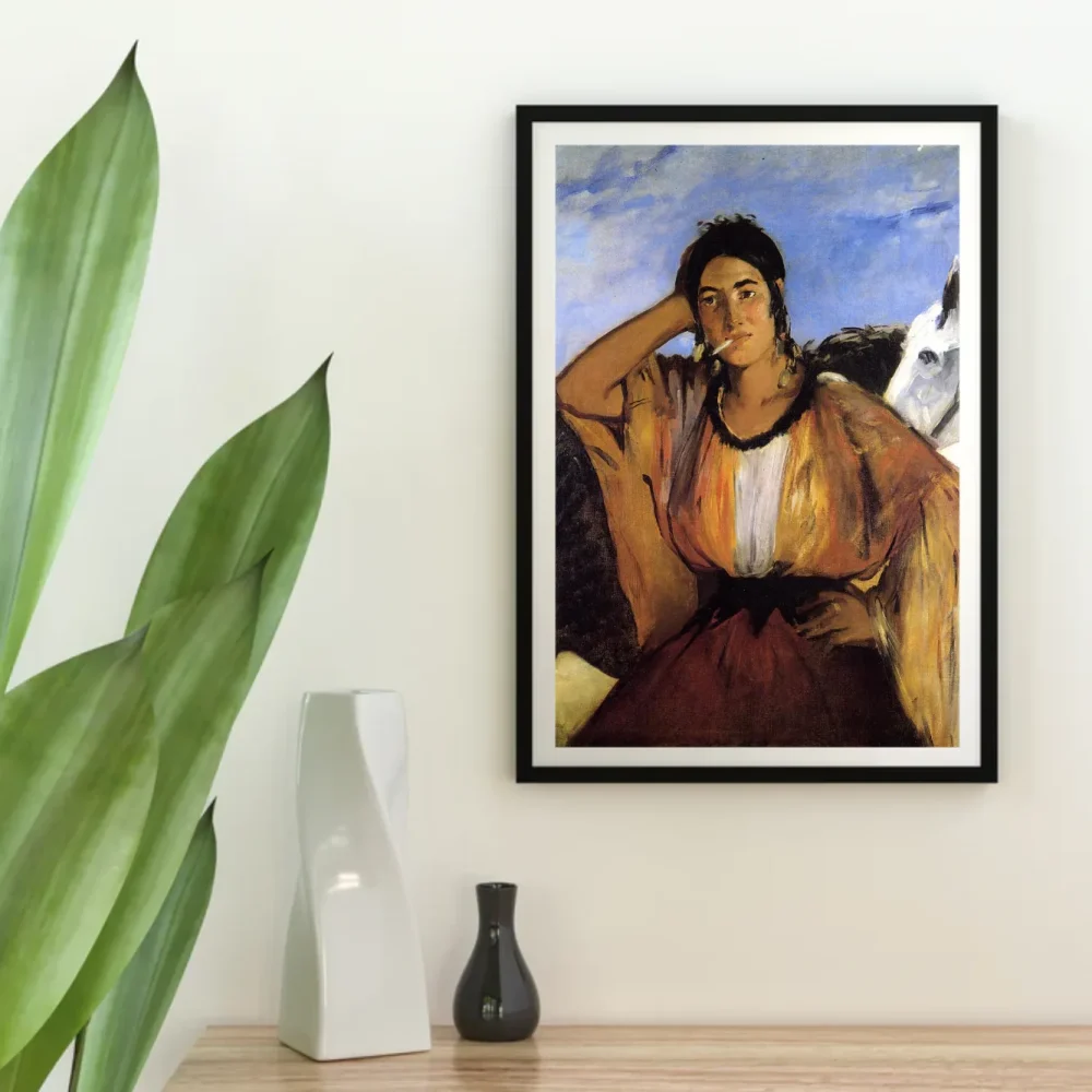 Pintar por números Gitana con cigarrillo – foto 4