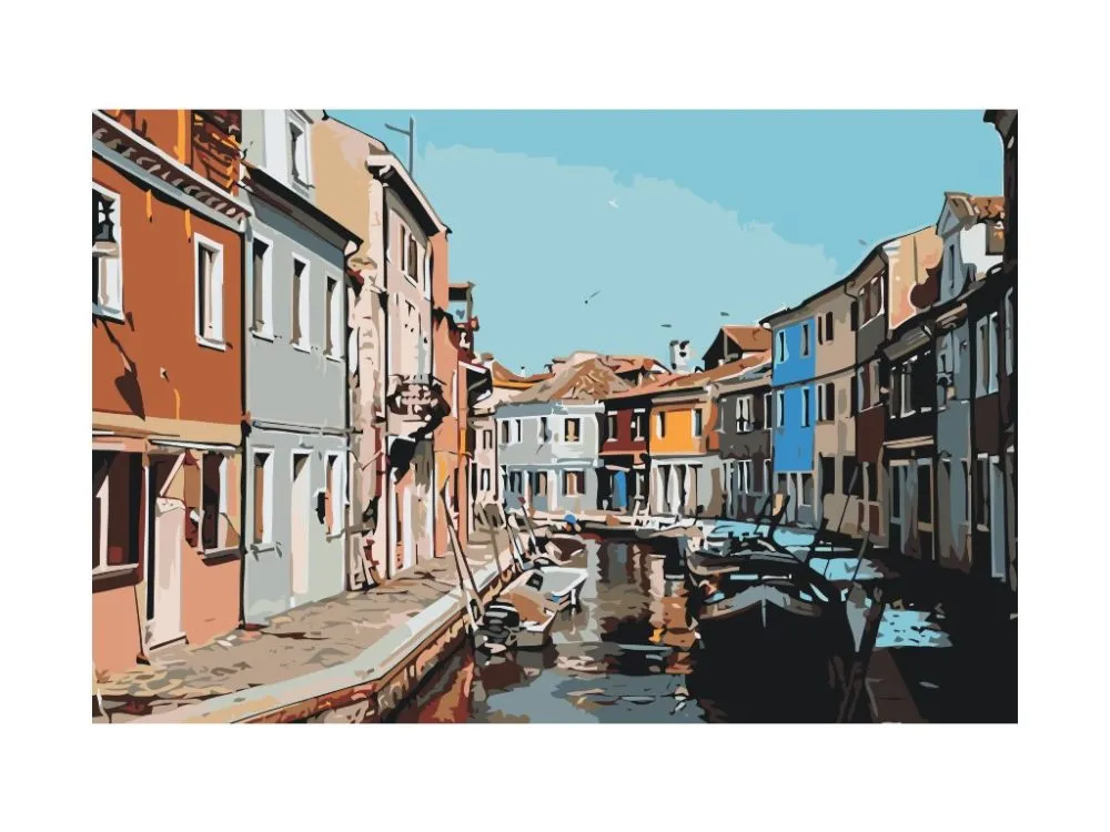 Pintar por números Góndolas venecianas – foto 2