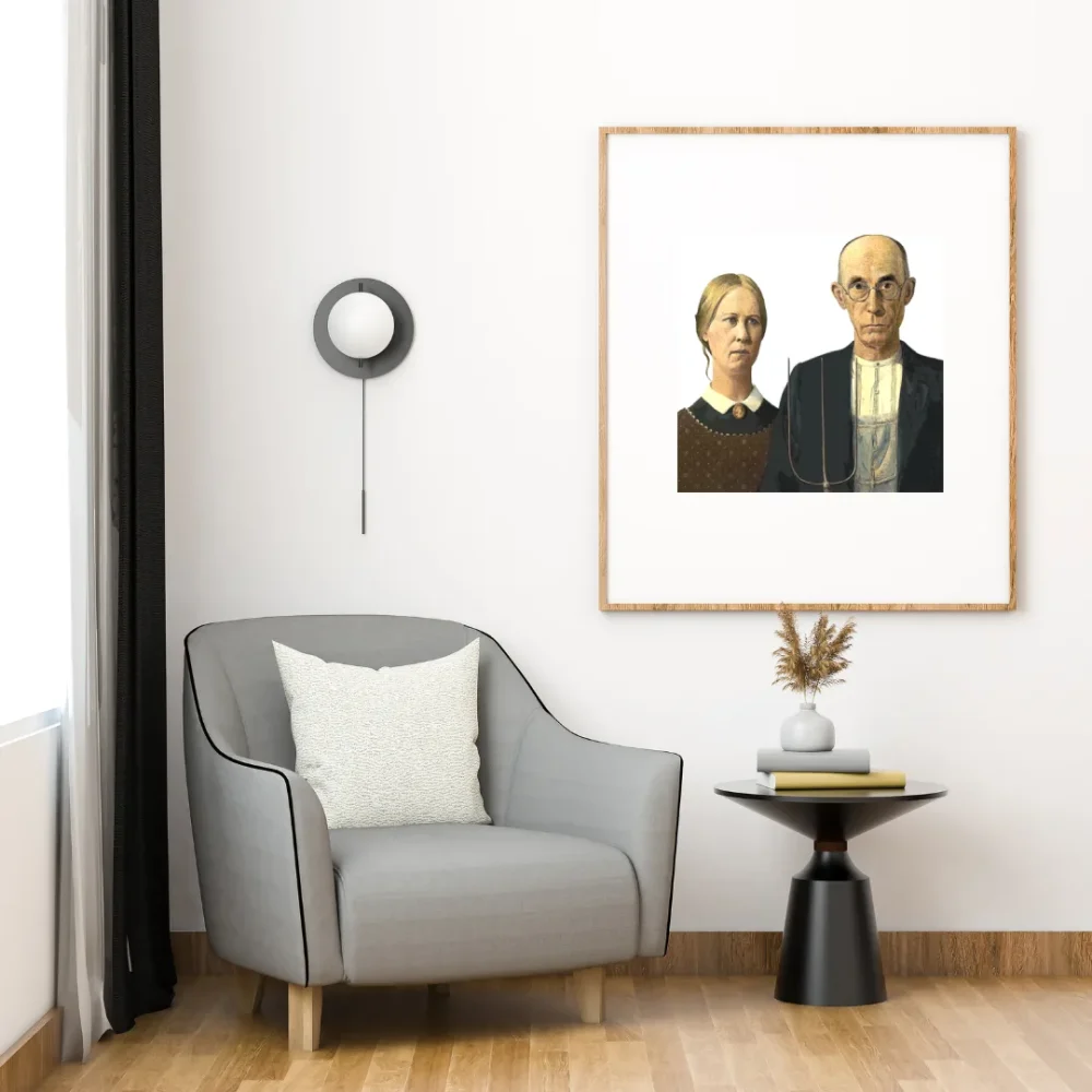 Pintar por números Gótico americano – foto 4