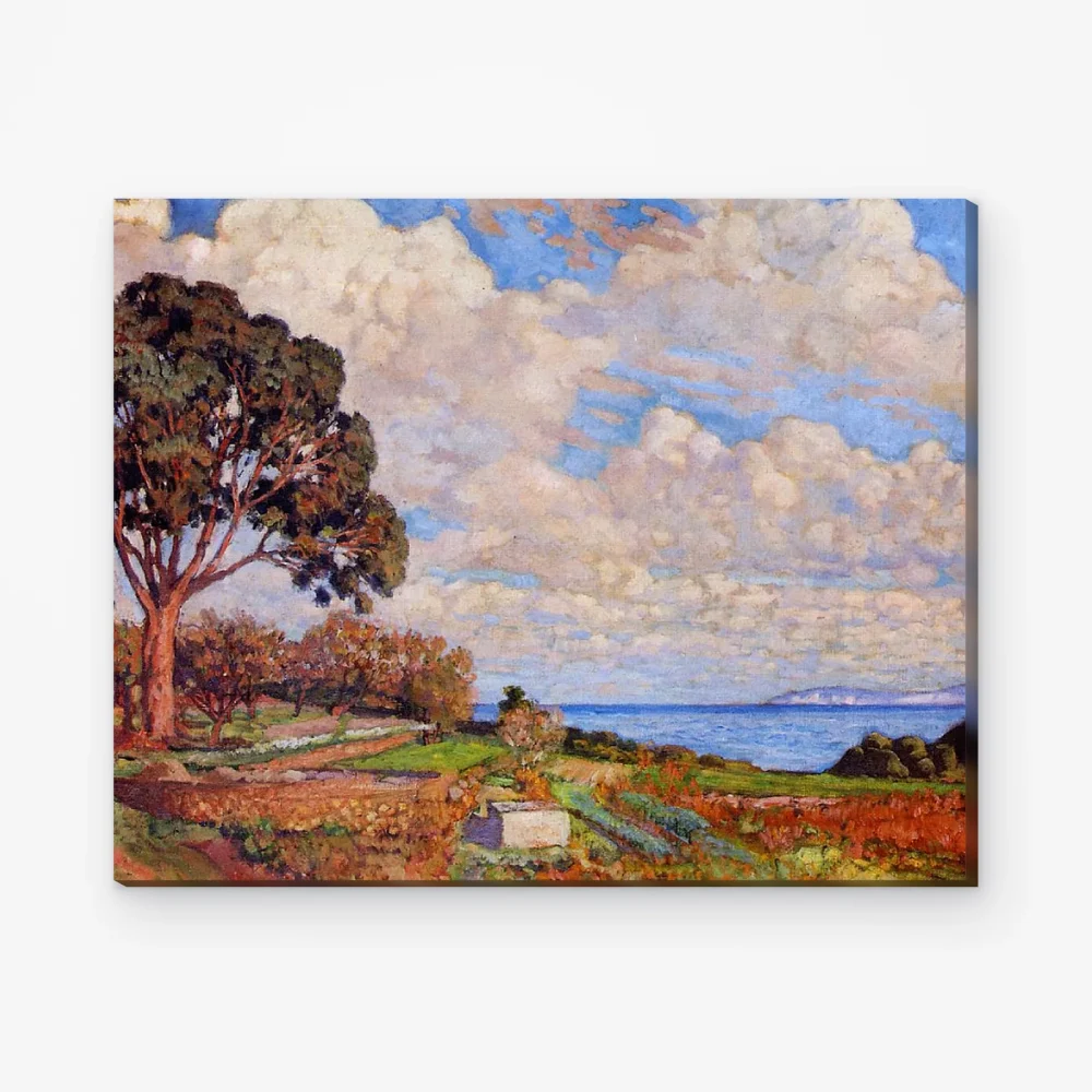 Pintar por Números - Gran árbol junto al mar