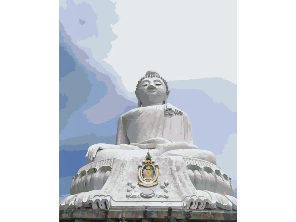 Pintar por números Gran Buda de Tailandia – foto 2