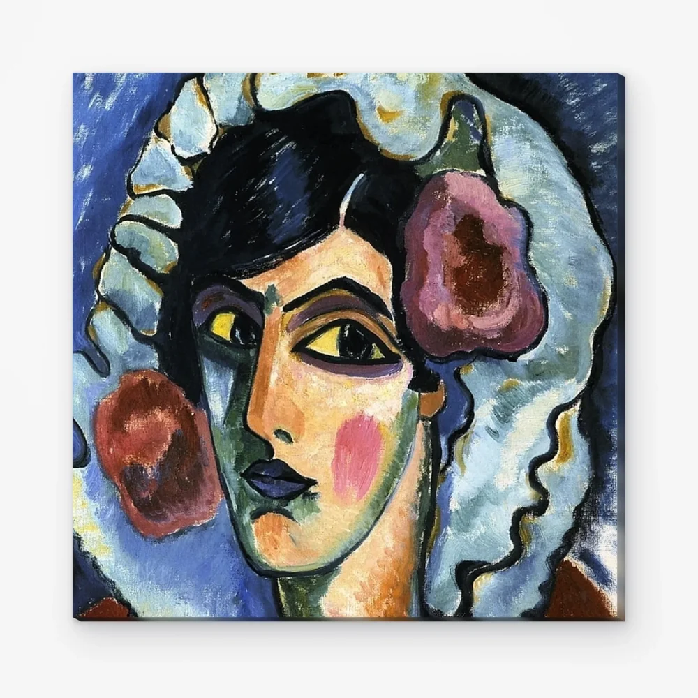 Pintar por Números - Gran cabeza de mujer