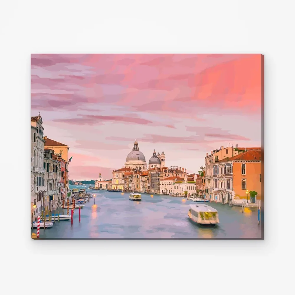 Pintar por Números - Gran Canal de Venecia
