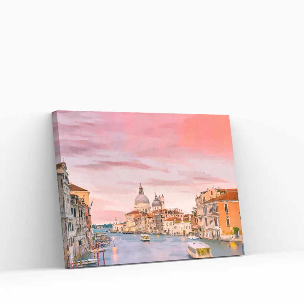 Pintar por números Gran Canal de Venecia
