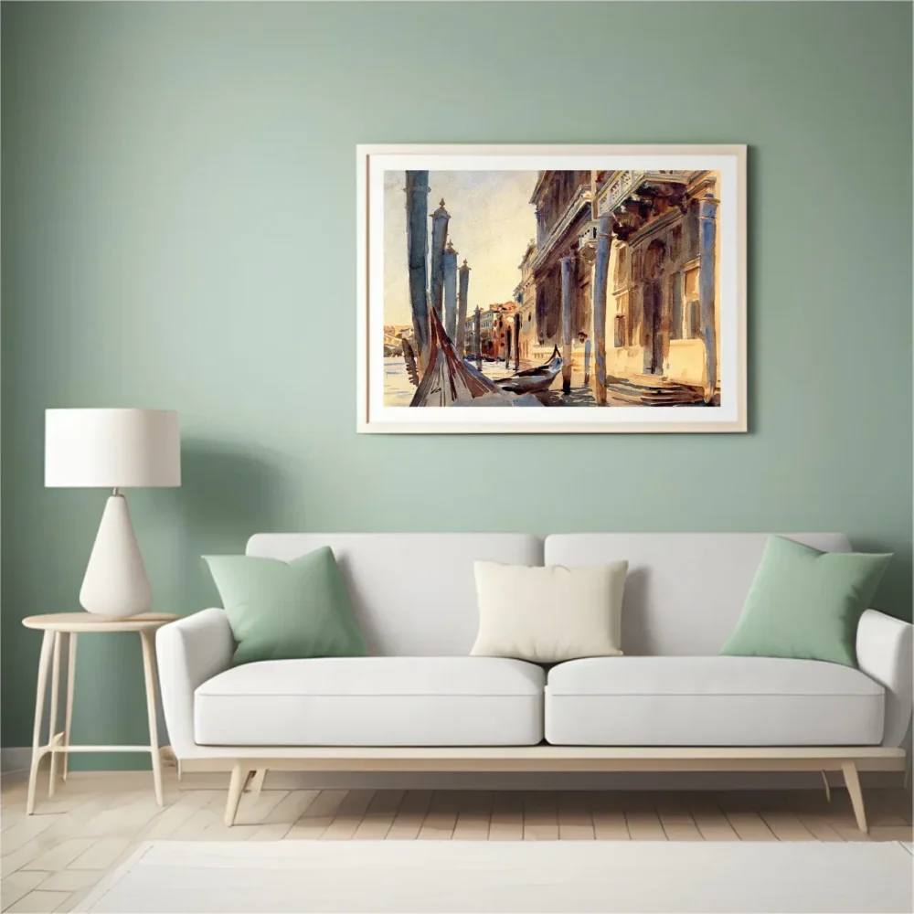 Pintar por números Gran Canal, Venecia - John Singer Sargent – foto 4