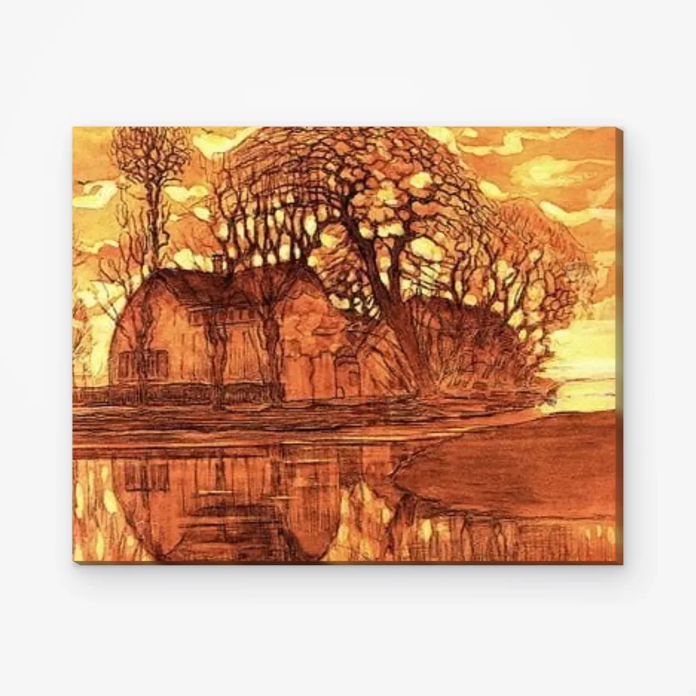 Pintar por Números - Granja cerca de Duivendrecht