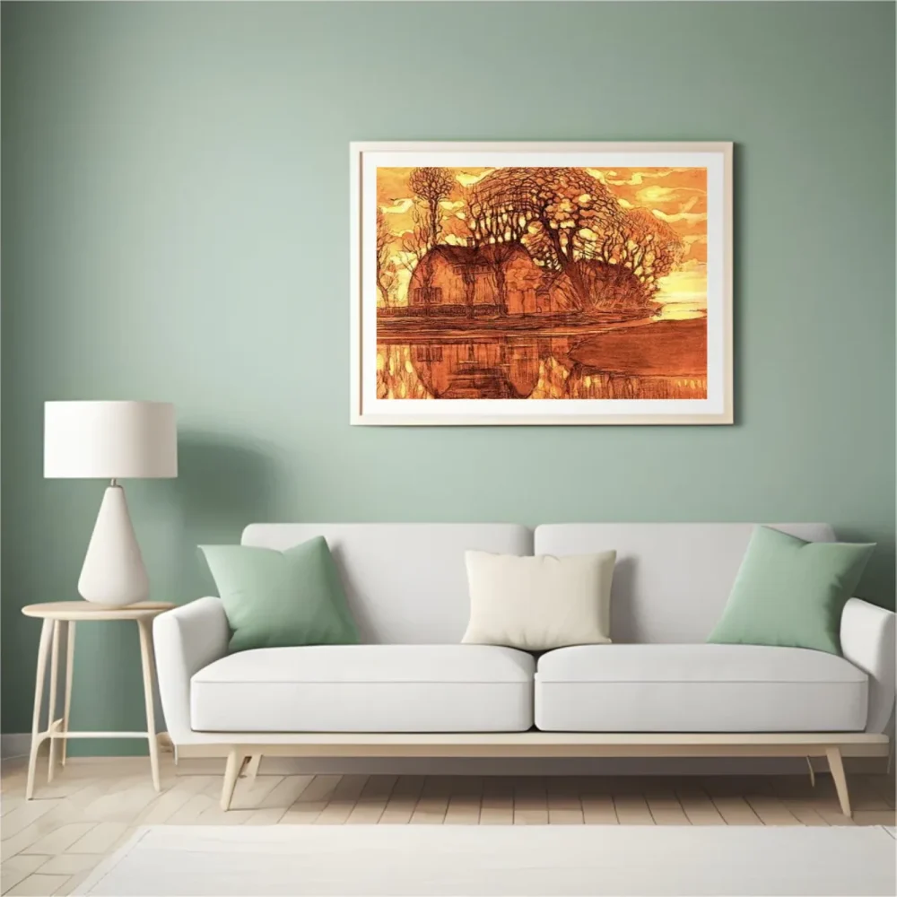 Pintar por números Granja cerca de Duivendrecht – foto 4