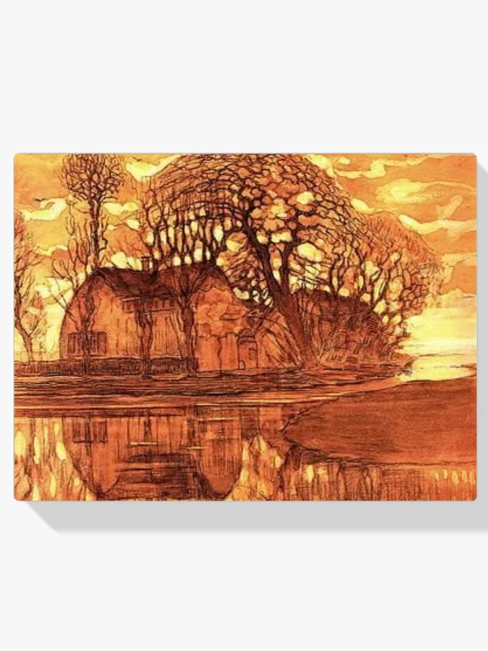 Pintar por números Granja cerca de Duivendrecht