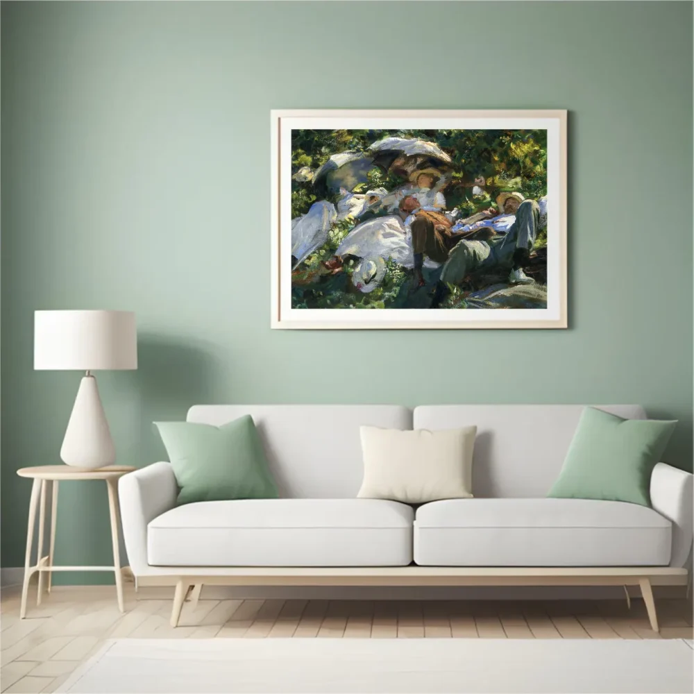 Pintar por números Grupo con sombrillas – foto 4