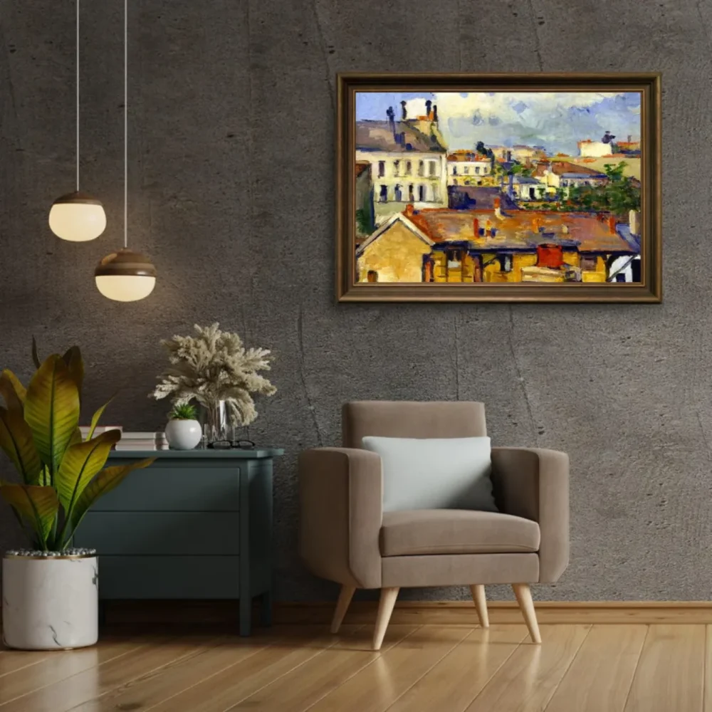 Pintar por números Grupo de casas – foto 2