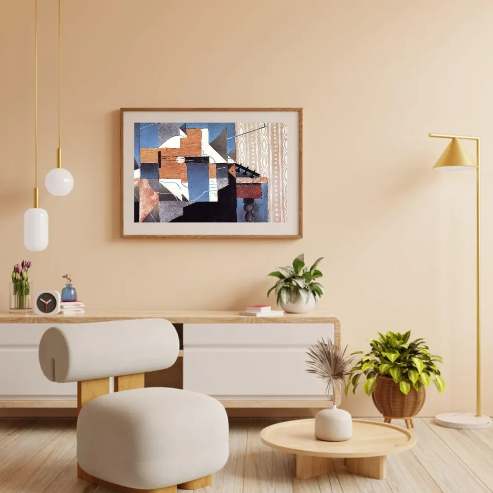 Pintar por números Guitarra sobre la mesa – foto 3