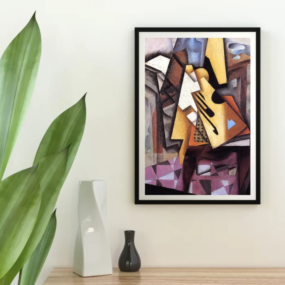 Pintar por números Guitarra sobre una silla – foto 4