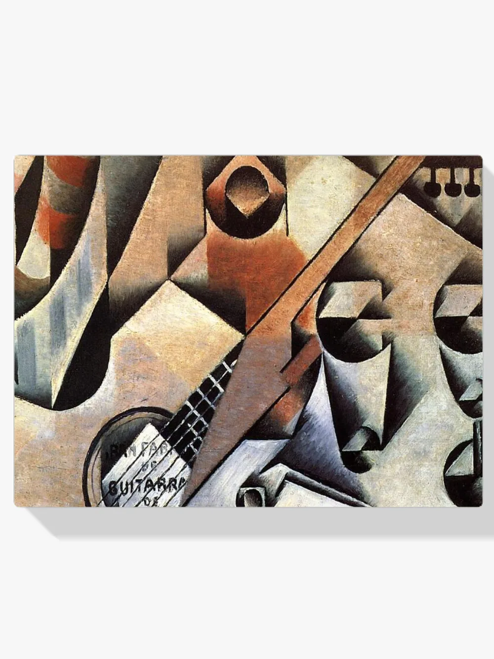 Pintar por números Guitarra y gafas (también Banjo y gafas)