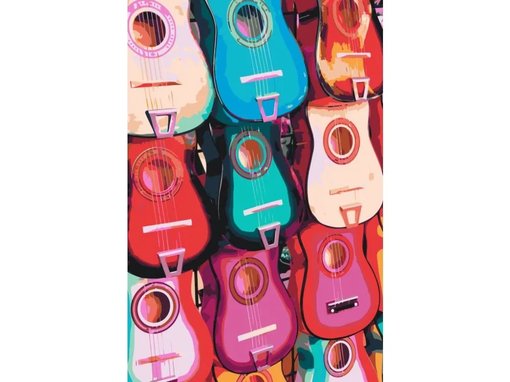 Pintar por números Guitarras – foto 2