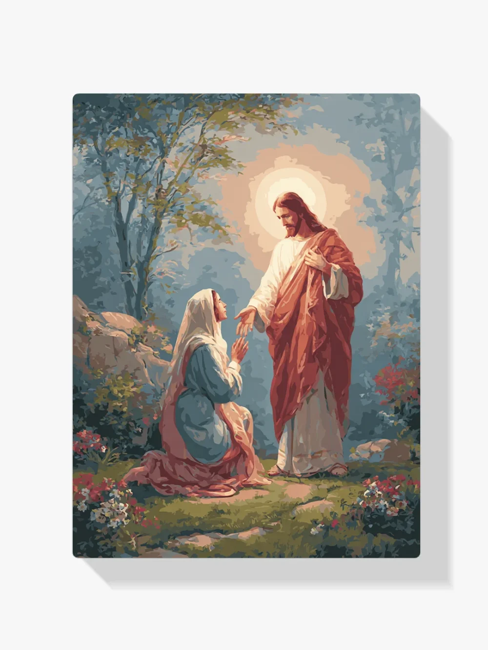 Pintar por números Hacia la Resurrección