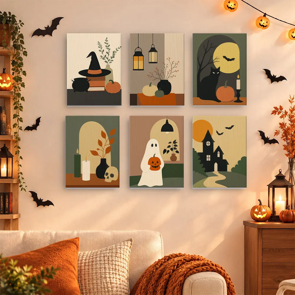 Pintar por números Halloween acogedor – foto 3