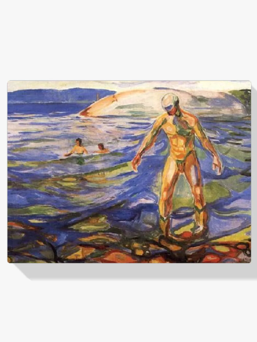 Pintar por números Hombre bañándose