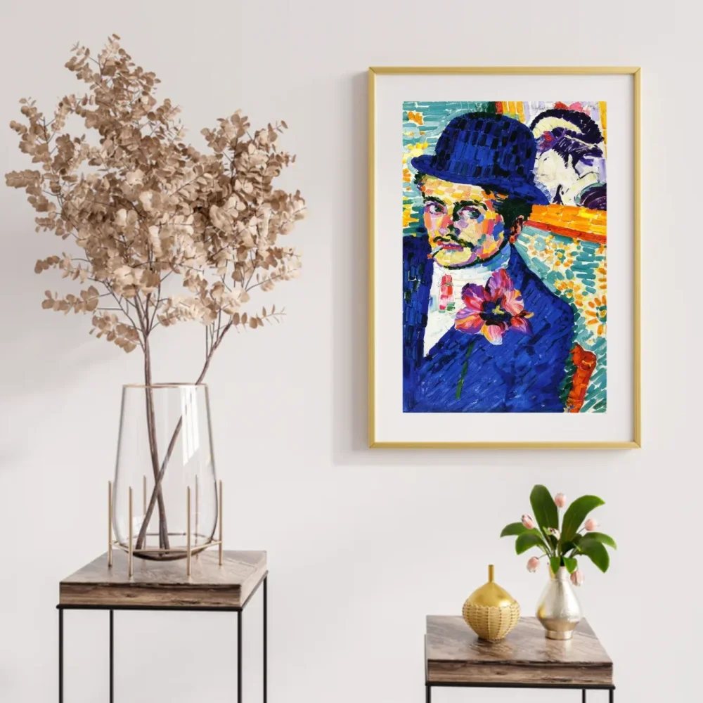 Pintar por números Hombre con un tulipán – foto 2