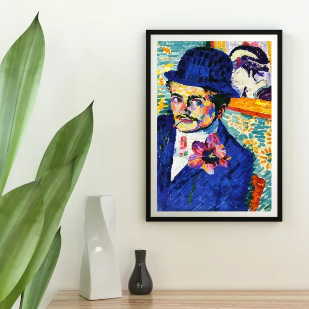 Pintar por números Hombre con un tulipán – foto 4