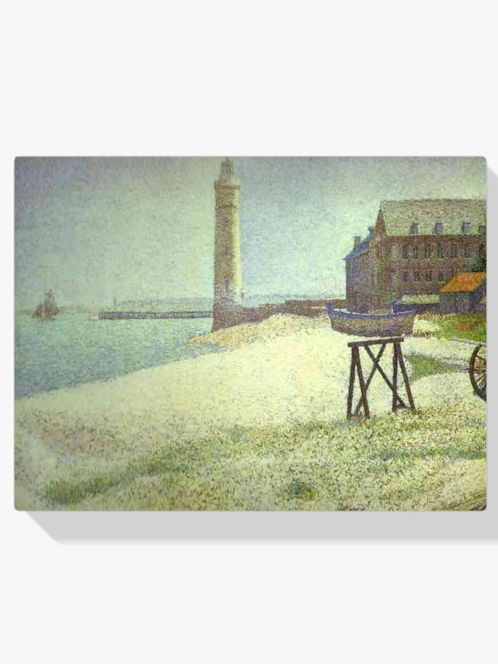 Pintar por números Hospicio y faro de Honfleur