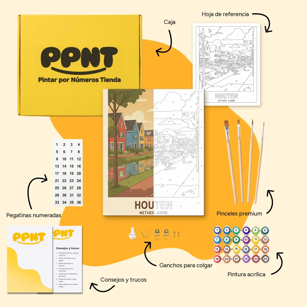 Pintar por Números - Houten