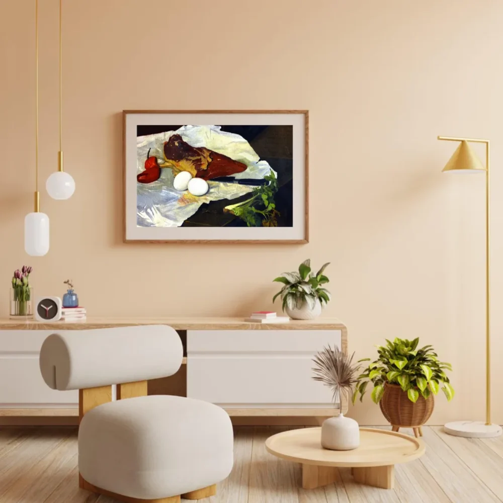 Pintar por números Huevos y carne – foto 3