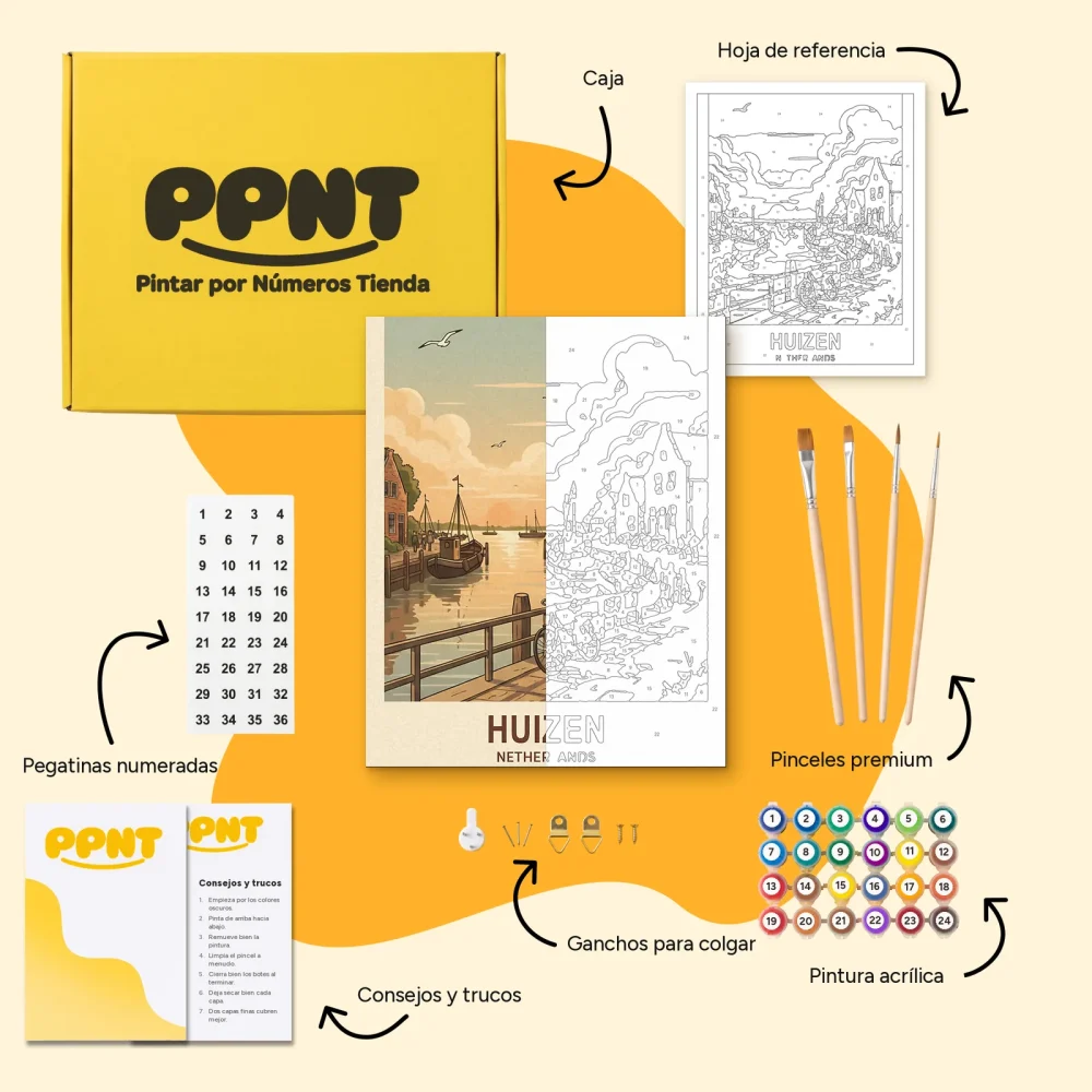 Pintar por Números - Huizen