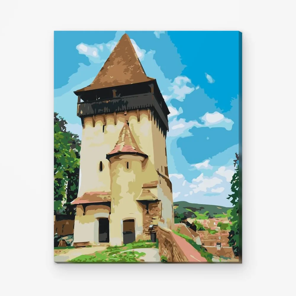 Pintar por Números - Iglesia de Biertan, Rumanía