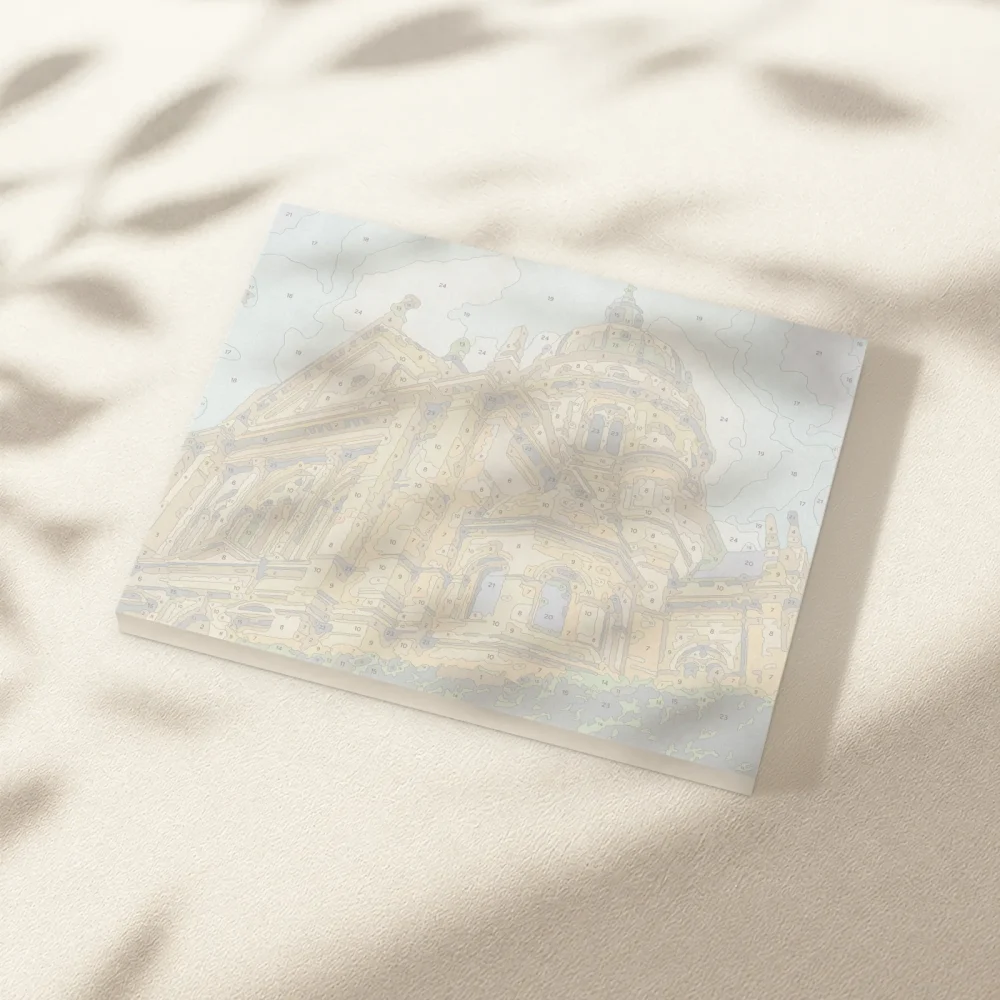 Pintar por Números - Iglesia de Cristo de Maguncia