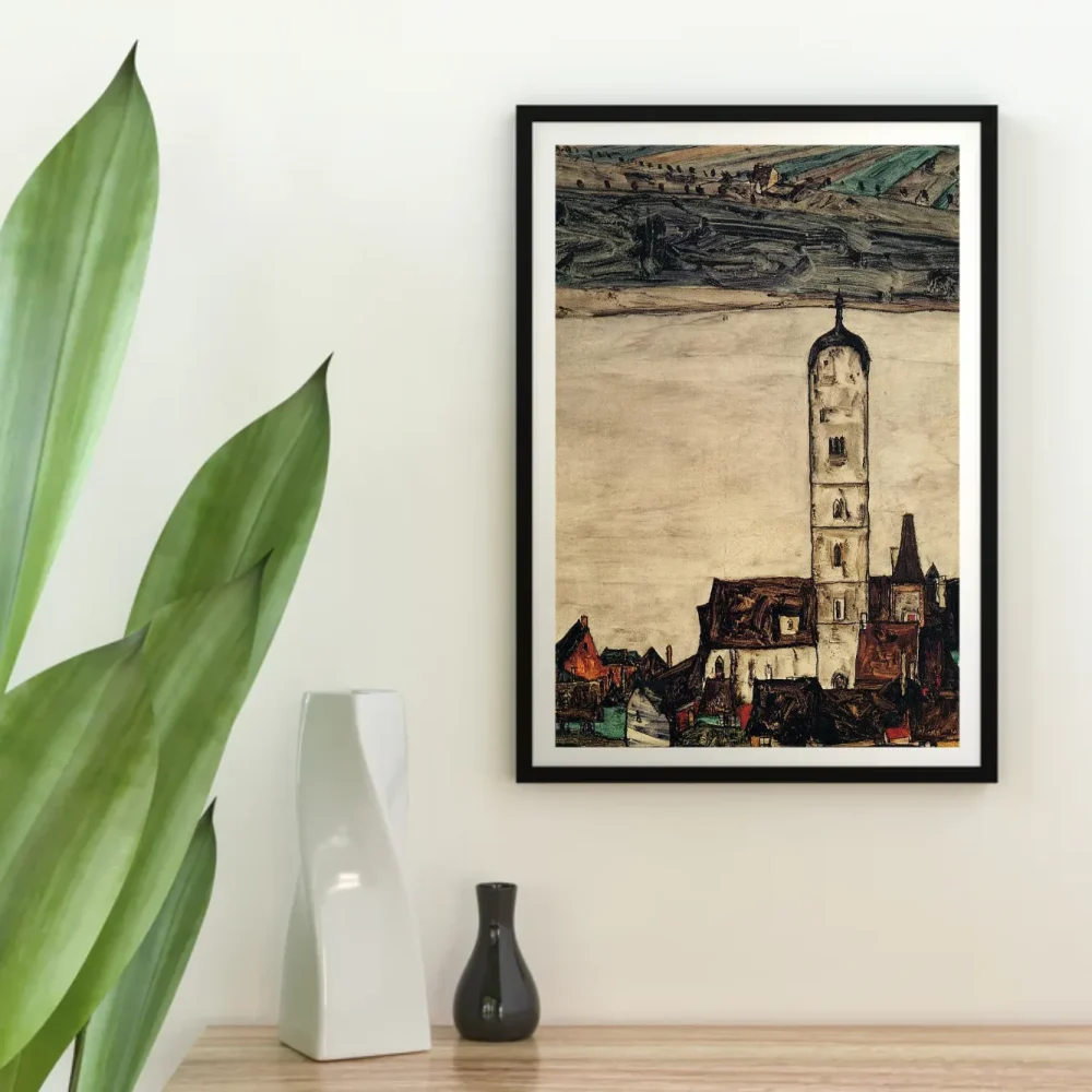 Pintar por números Iglesia en Stein, junto al Danubio – foto 4