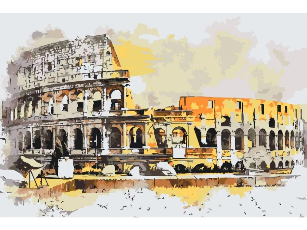 Pintar por números Ilustraciones del Coliseo – foto 2