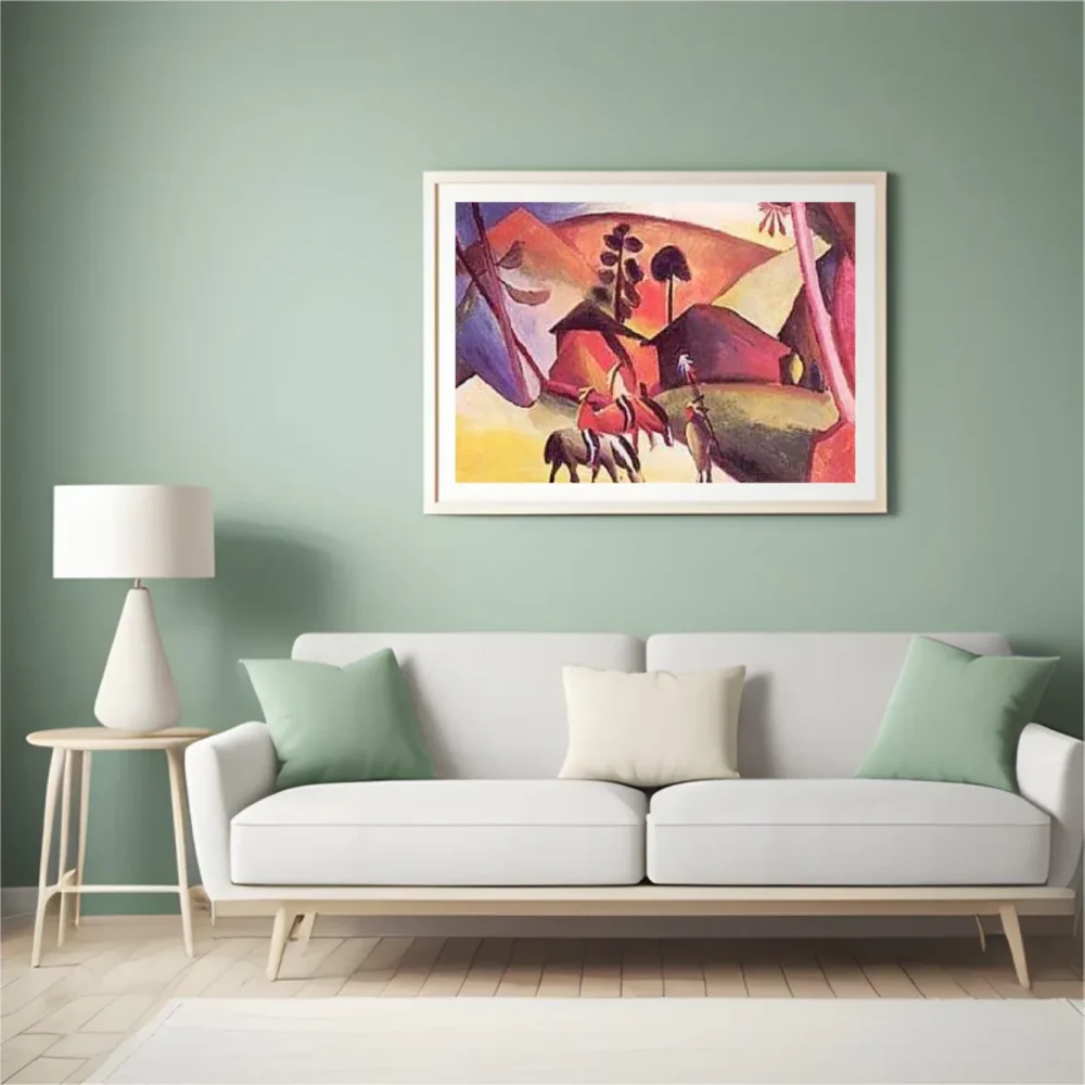 Pintar por números Indios a caballo – foto 4