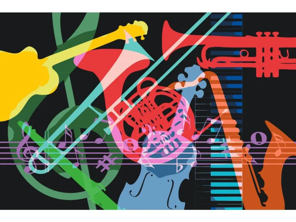 Pintar por números Instrumentos musicales – foto 2