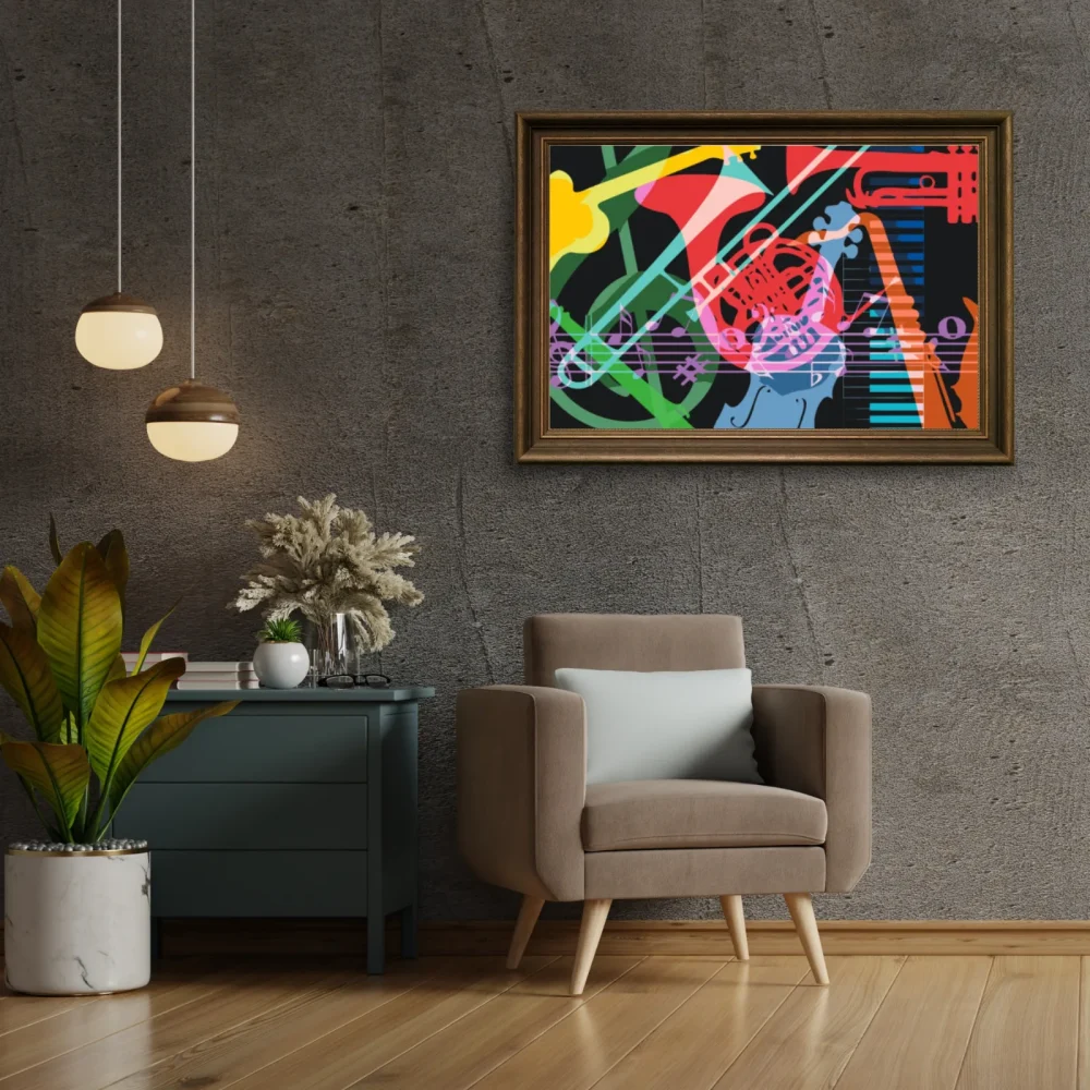 Pintar por números Instrumentos musicales – foto 3
