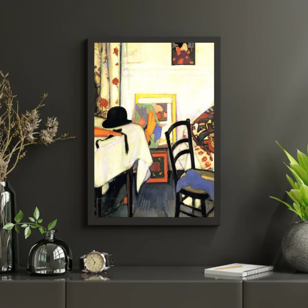 Pintar por números Interior con grabado japonés – foto 3