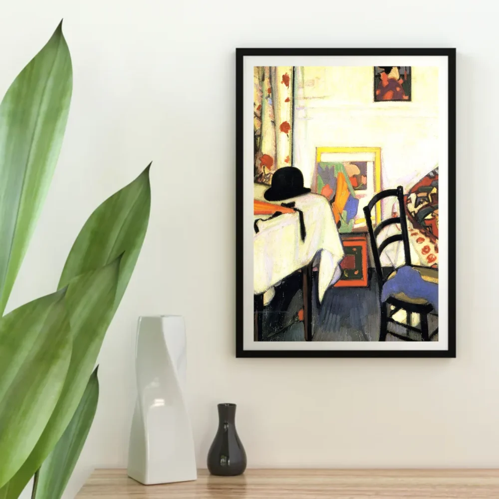 Pintar por números Interior con grabado japonés – foto 4