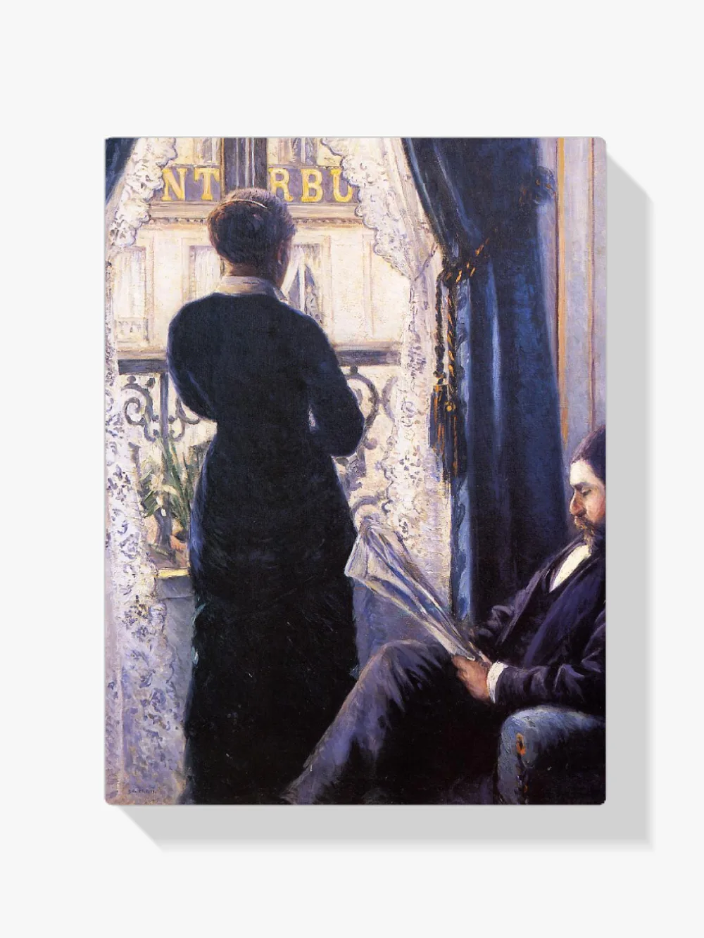 Pintar por números Interior - Gustave Caillebotte