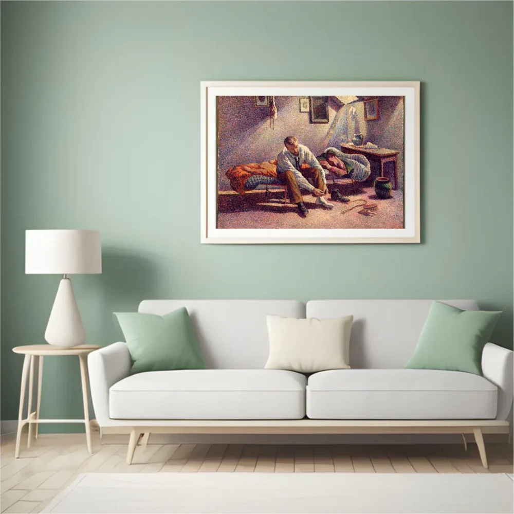 Pintar por números Interior por la mañana – foto 4