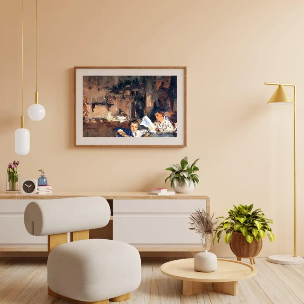 Pintar por números Interior veneciano o Interior español – foto 3